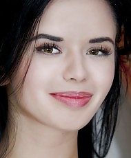 Adorable black haired girl